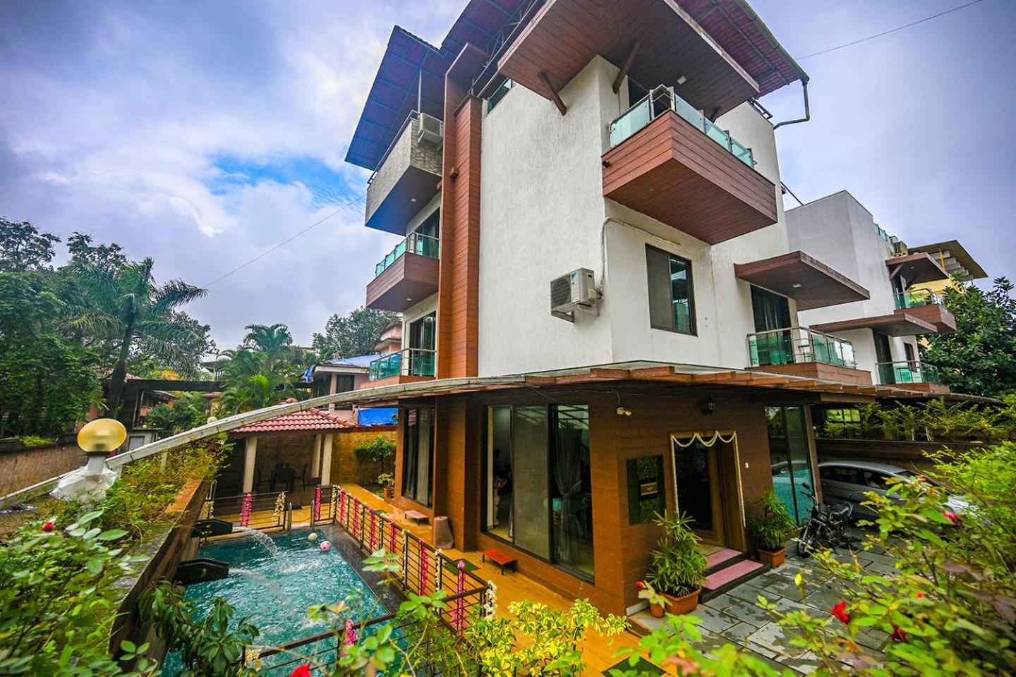 Malama Stay Ruturang Villa 4Bhk, Lonavala Ngoại thất bức ảnh