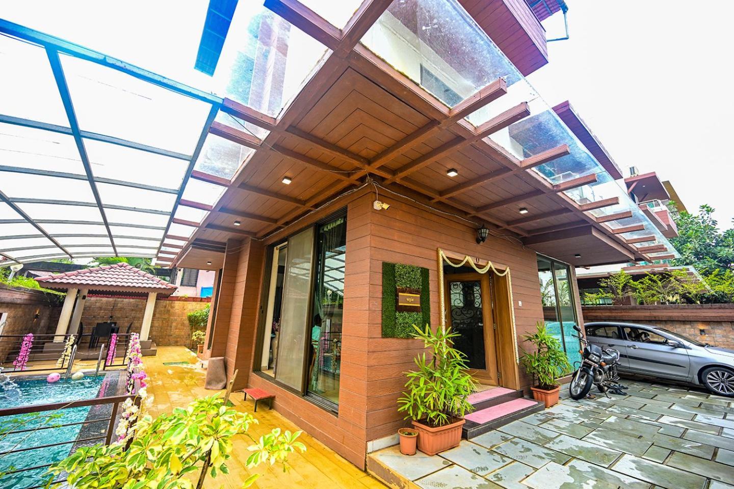 Malama Stay Ruturang Villa 4Bhk, Lonavala Ngoại thất bức ảnh